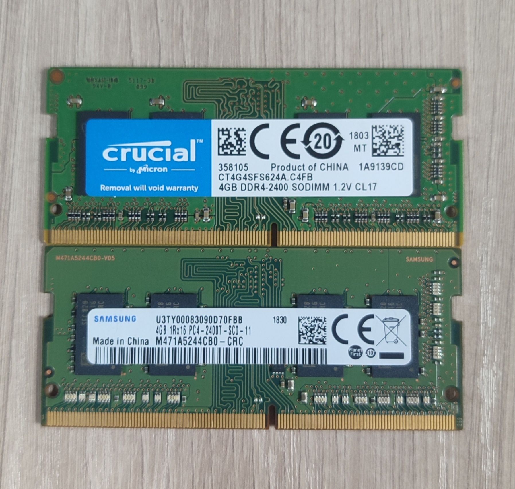ОЗУ для ноутбука DDR4 8 Gb (2х4Gb)