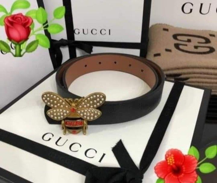 Curea Gucci dama (tip fluture),logo metalic