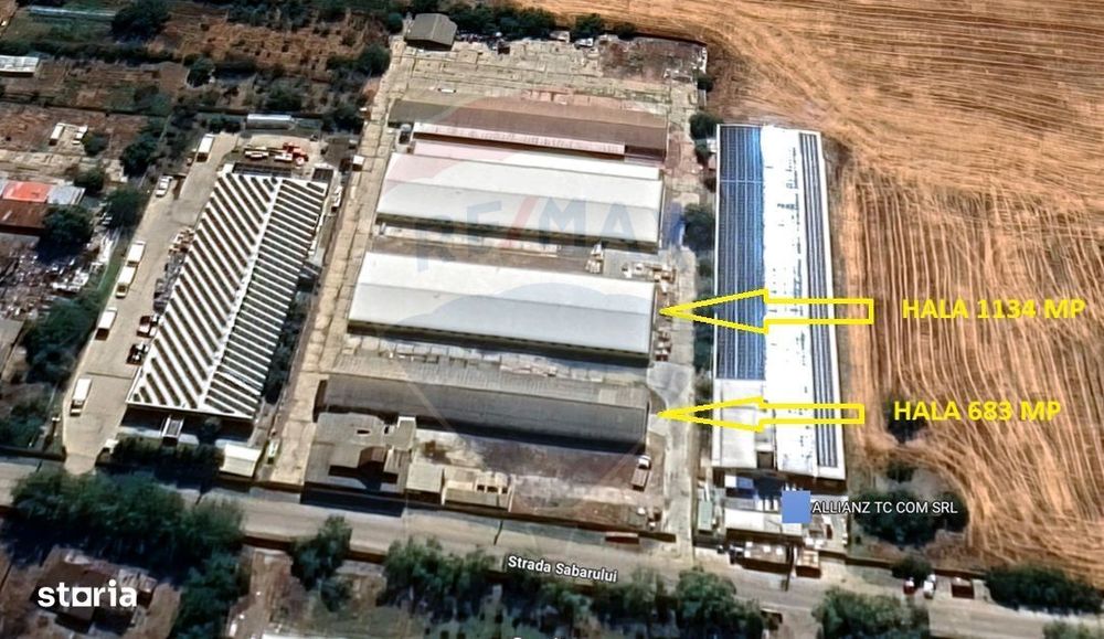 Hala depozitare sau productie Ciorogarla | Darvari 2.9 E/mp