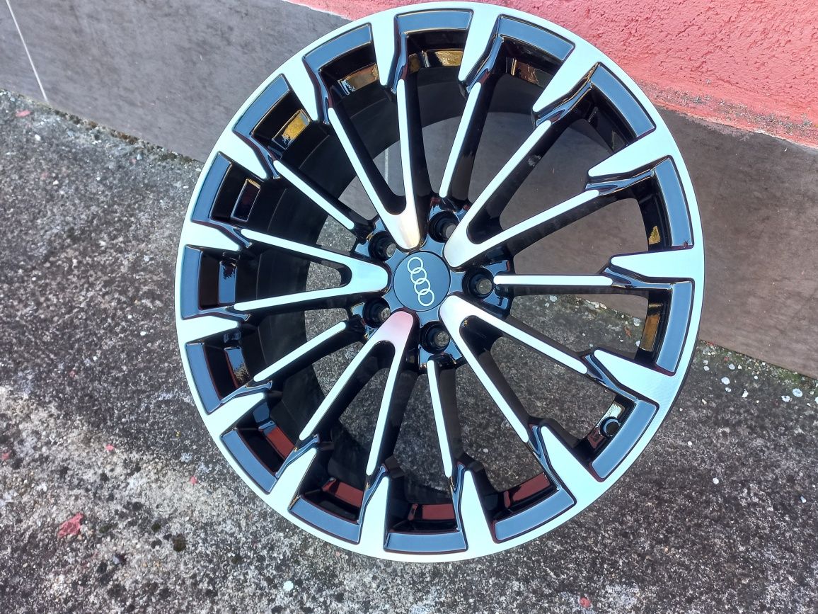 19.Audi S.Line 8.5j et35 Black Polish Diamond A3 A4 A6 A7 A8 Q2 Q3 Q5