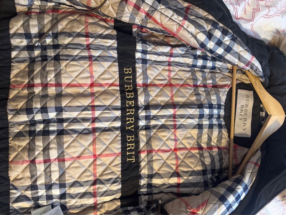 Burberry яке с шапка