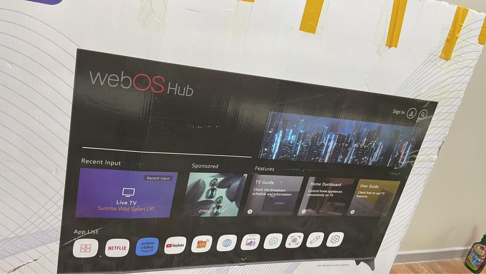 Продам новый телевизор