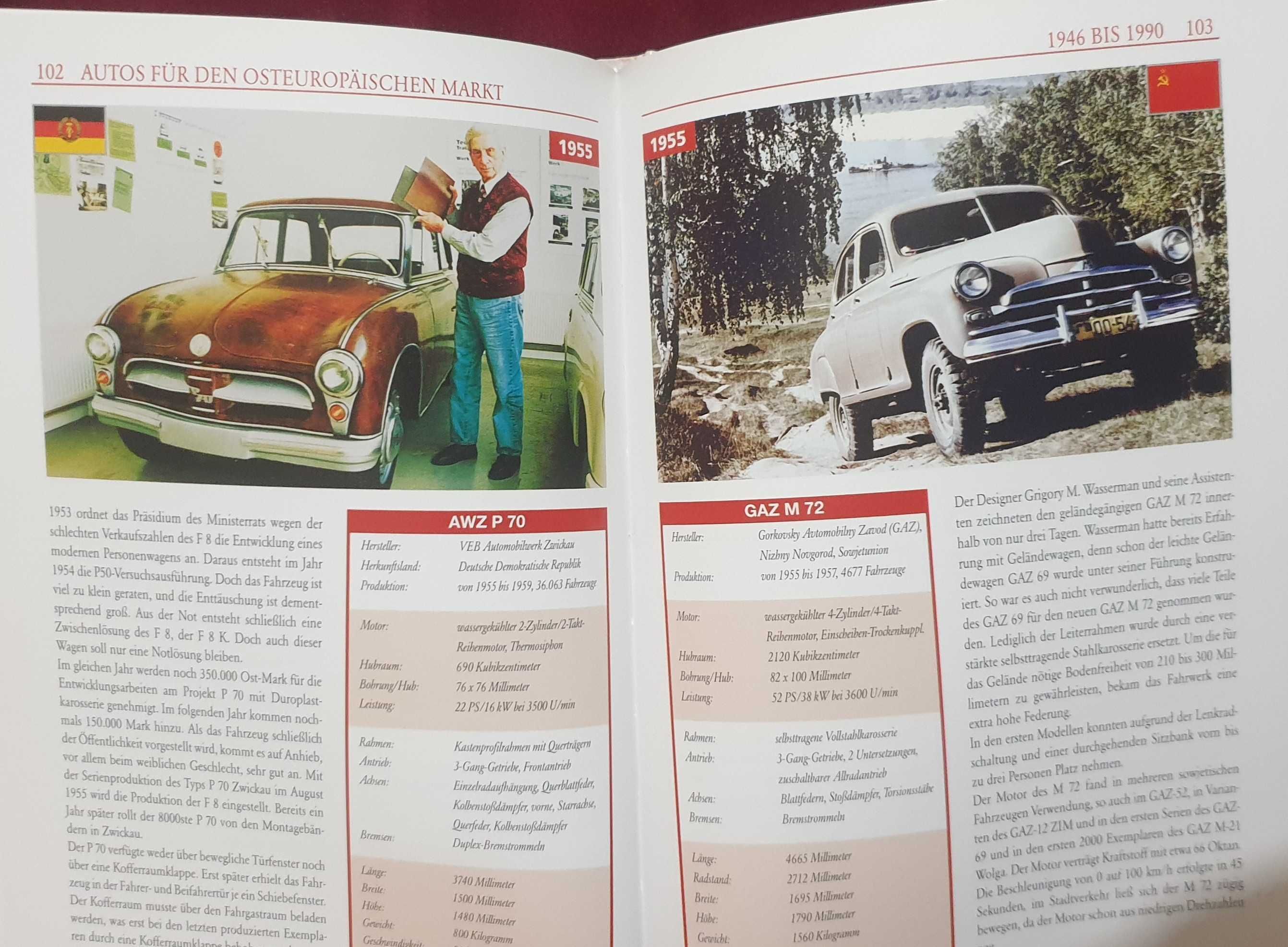 Колекция автомобилите на Източния блок [3 книги]