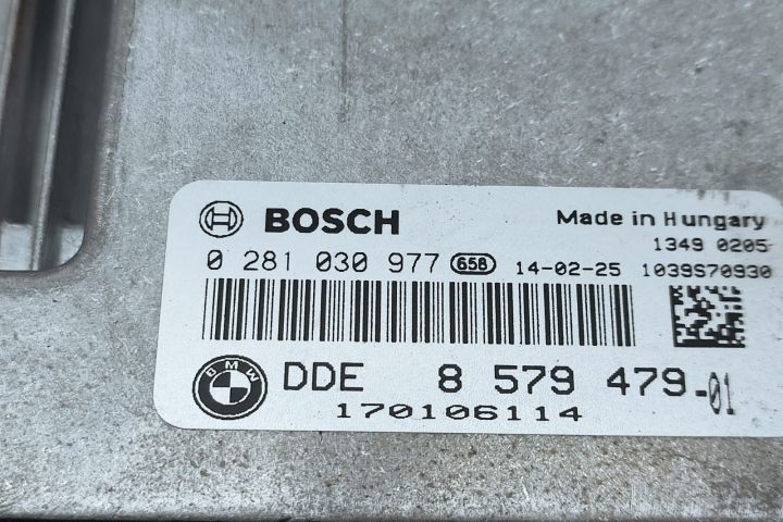 Calculator motor ecu 0281030977 2.0 D  N47D20C BMW Seria 1 F20/F21  [din 2011 pana  2015] seria
