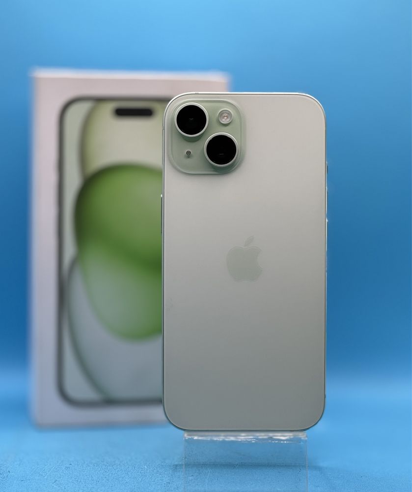 НОВ!!! Apple iPhone 15, 256GB, 5G, Green