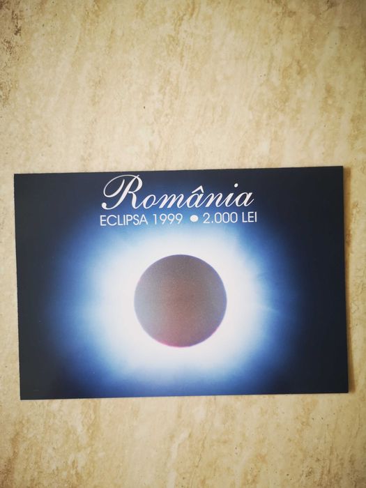 Bancnotă aniversara eclipsa 1999