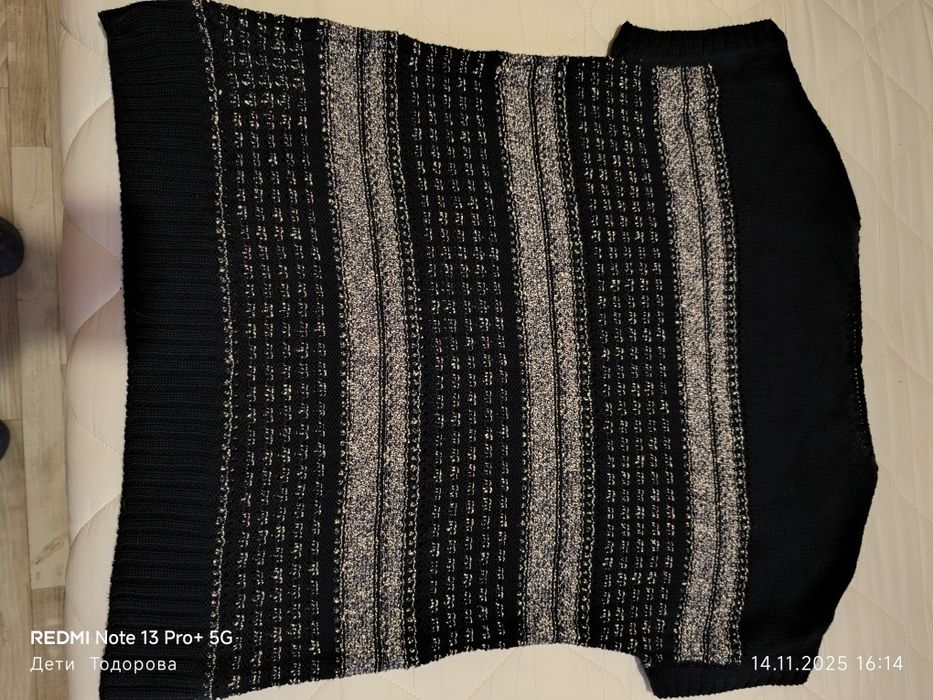 Продавам чисто нов,дамски черен пуловер без ръкави Gerry Weber.