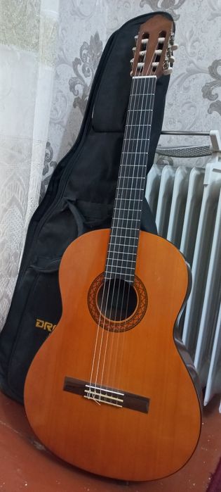 Гитара , чехол +комплект струн ,