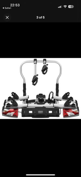 Suport 2 biciclete original Mercedes pentru cui