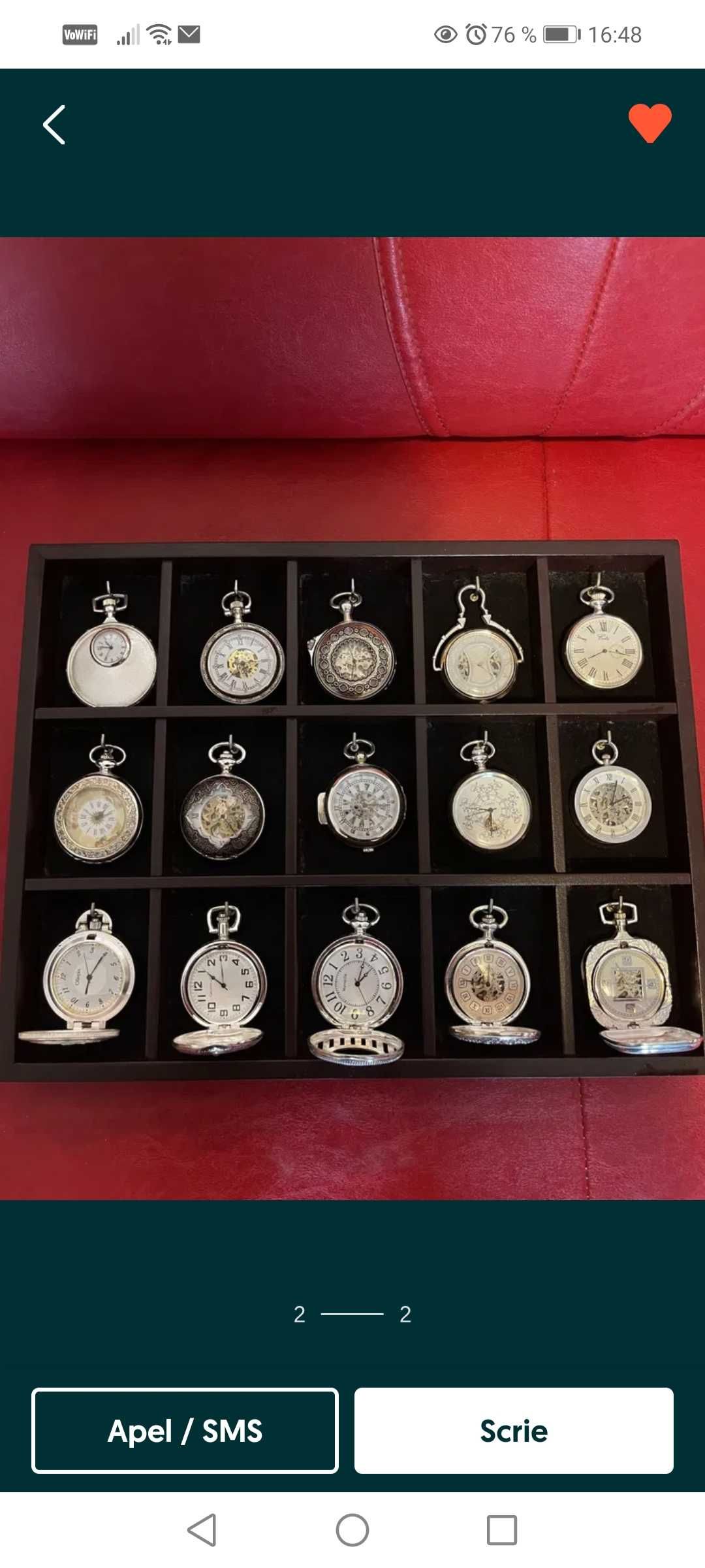 Colecție ceasuri de buzunar