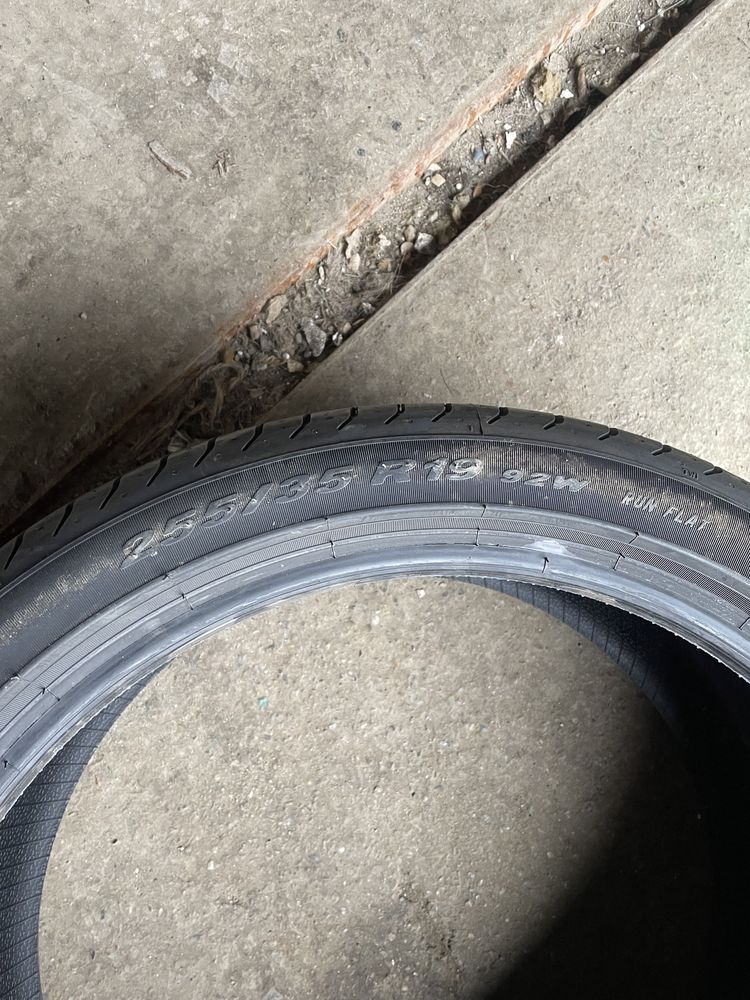 4 anvelope vara noi PIRELLI RFT 2x 225/40/19 2x255/35/19 dot 2019