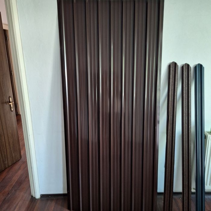 Tablă cutata colorată și zincată