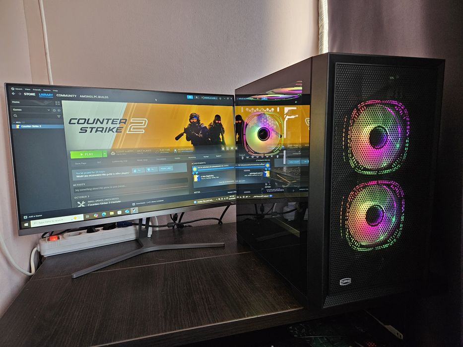 Unitate PC Intel I5 7400 B150M 16gb ddr4 GTX1060 6GB