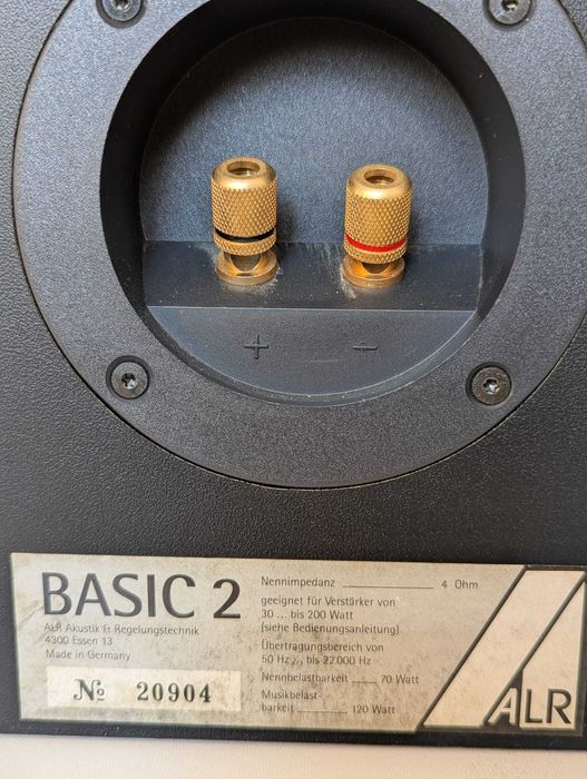 Boxe hi-fi vintage (90-92) ALR Basic 2 si amplituner Kenwood KR-A4010