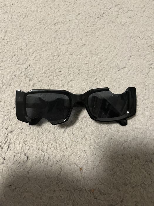 Ochelari off white negri albi