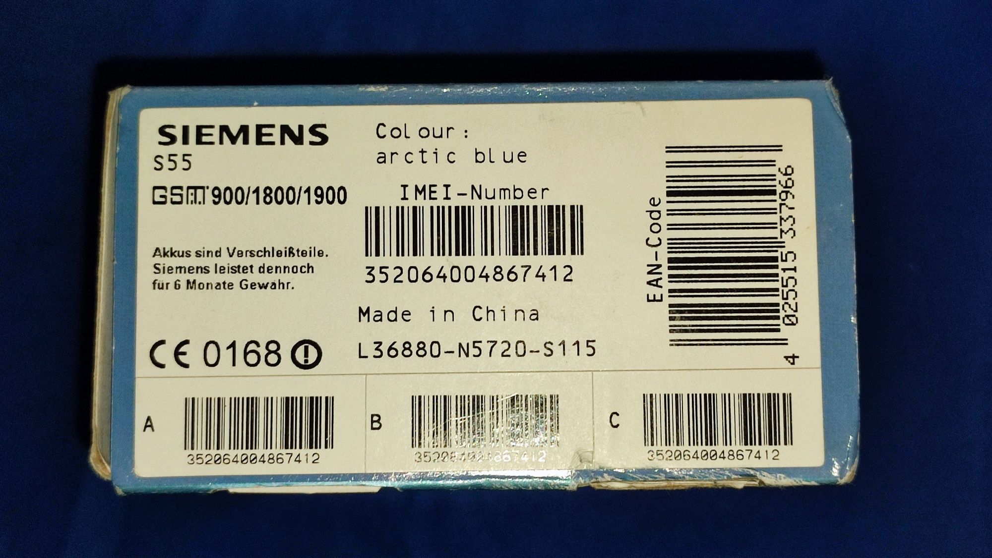 SIEMENS  S 55 telefon mobil