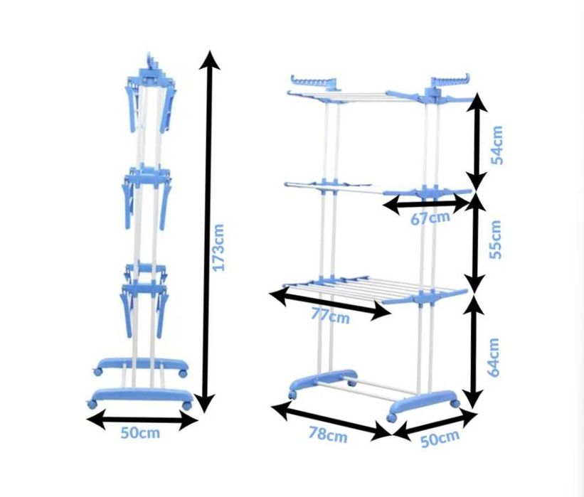 Uscator pliabil rufe nou