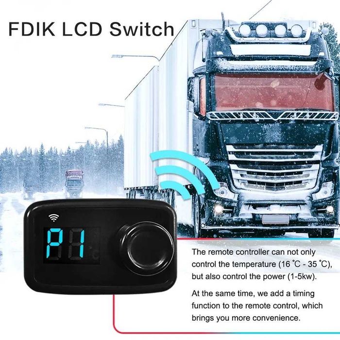 Суха дизелова печка 2KW 24V