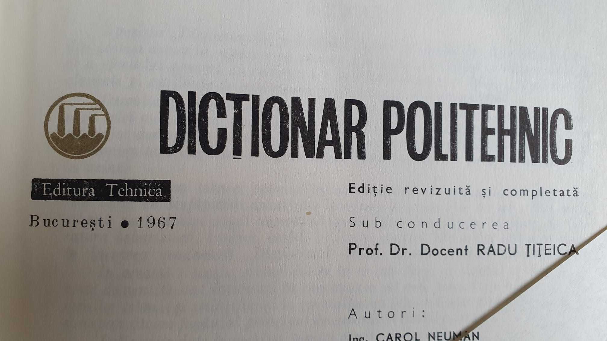 Dictionar Politehnic