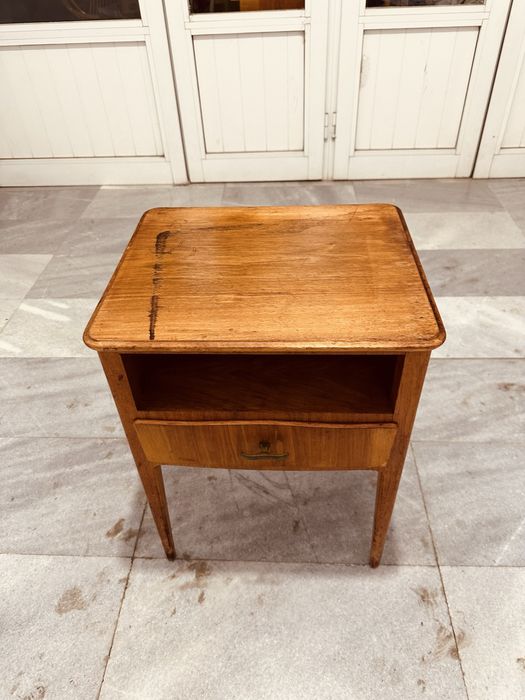 Ретро нощно шкафче/масичка / Mid-Century Modern, 60-те години