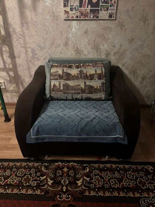 Мини-диван и кресло