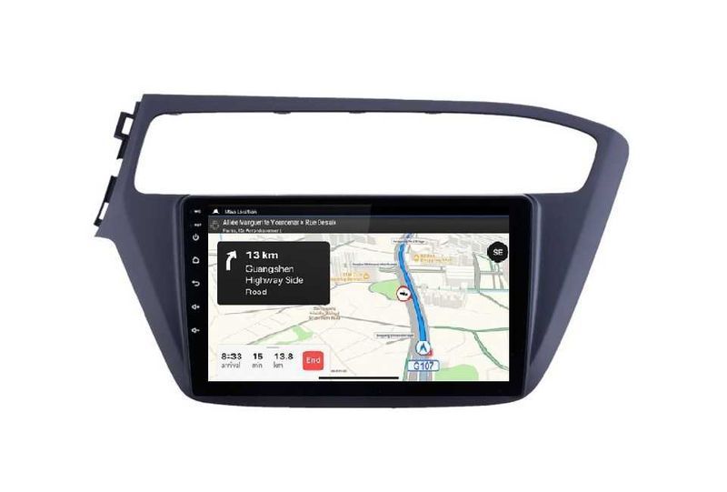 HYUNDAI I20, 2018-2019 - 9'' Навигация Android, 8838