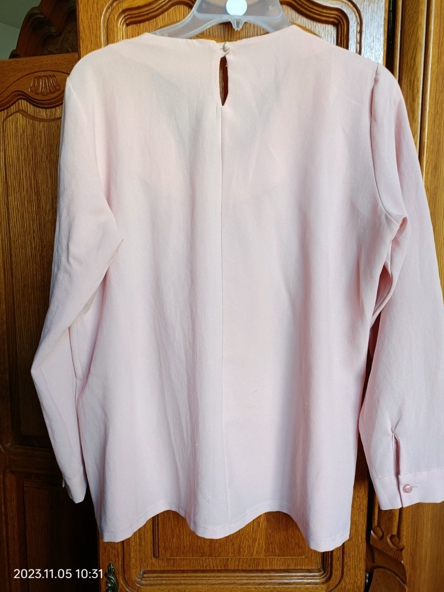 Bluziță roz pal Clarin Shavien, mărimea XL