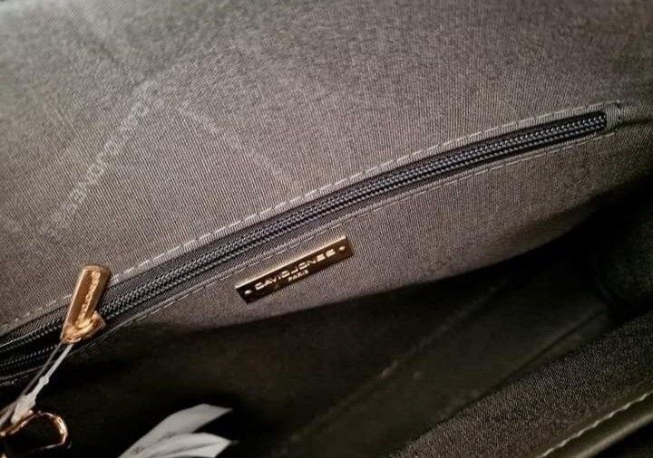 Geanta David Jones originala, Italia, new model, curea detasabila