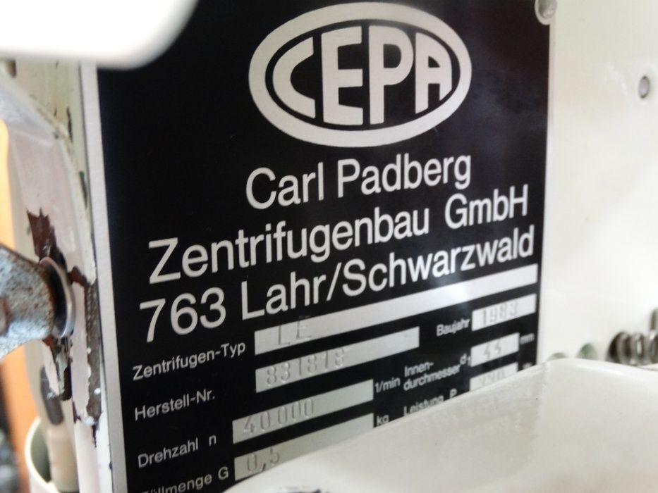 Центрофуга лабораторна CEPA