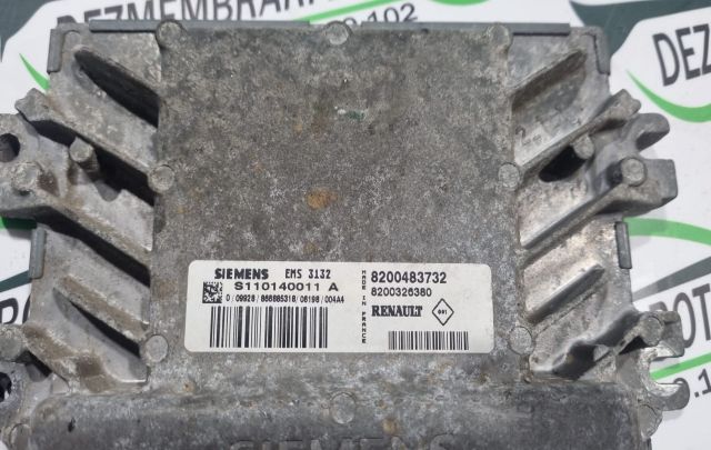 Calculator motor ECU 8200483732 Dacia Logan prima generatie