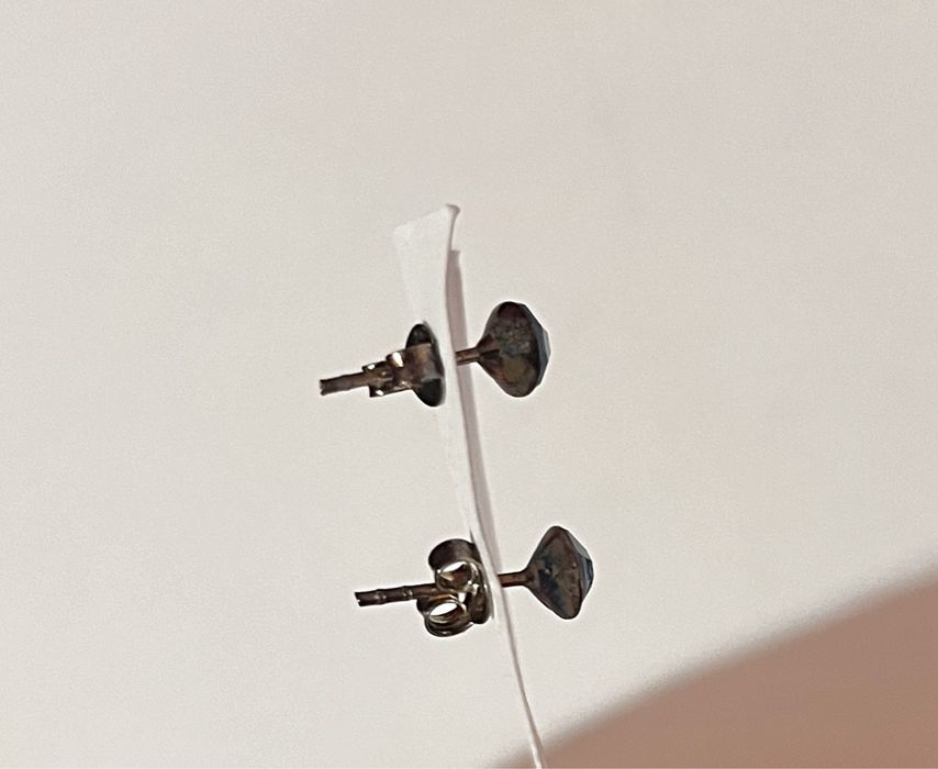 Cercei din argint cu piatra opal