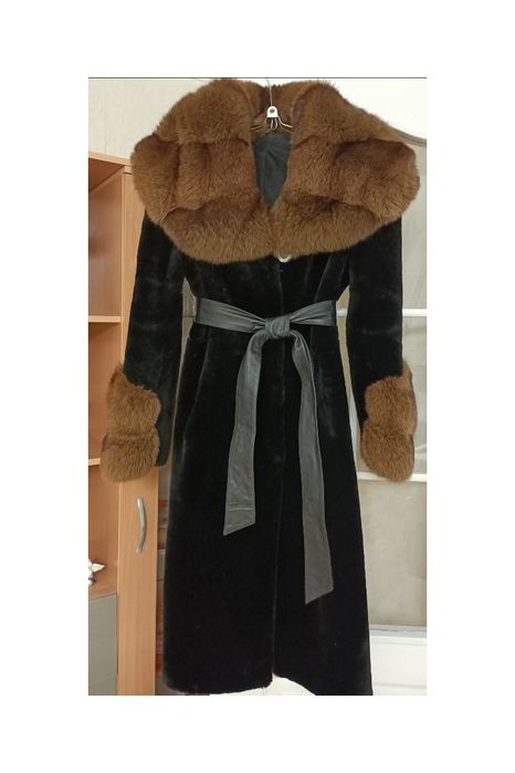 Шуба мутоновая 44-46 р-р