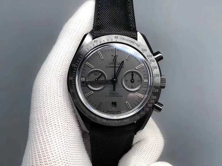 omega speedmaster dark side of the moon grey