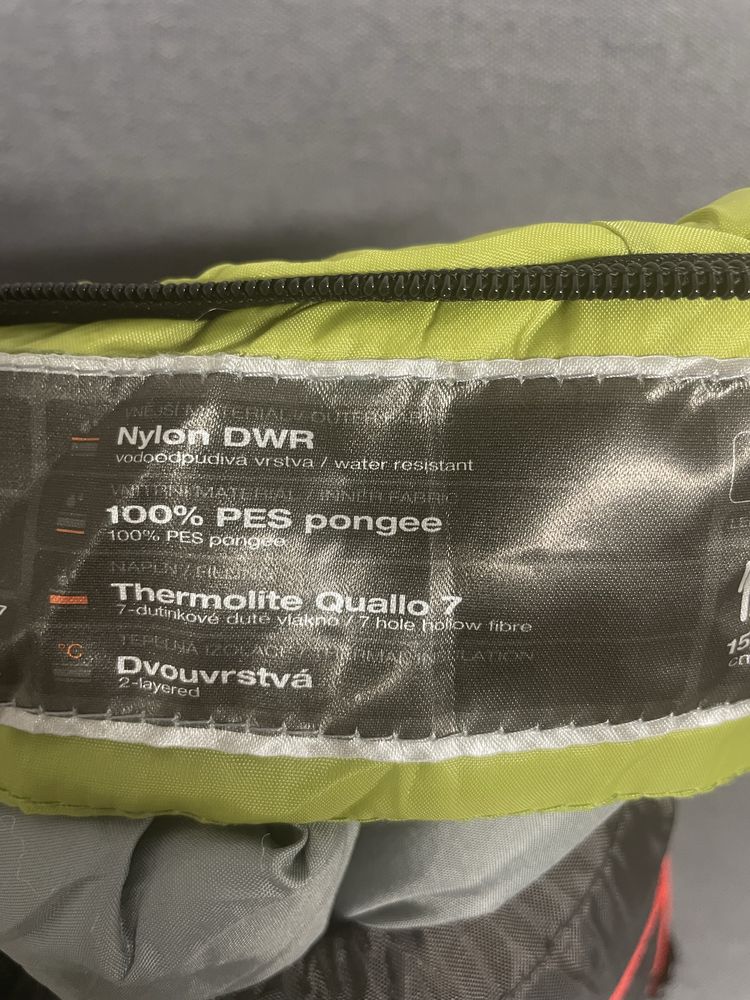 Sac de dormit Trimm Balance Junior 150 cm, verde