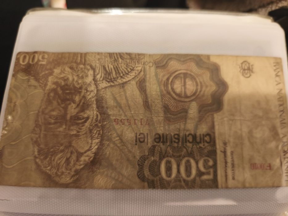 Bancnote 500lei 1991