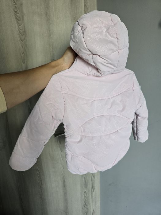 Детско яке в розов цвят