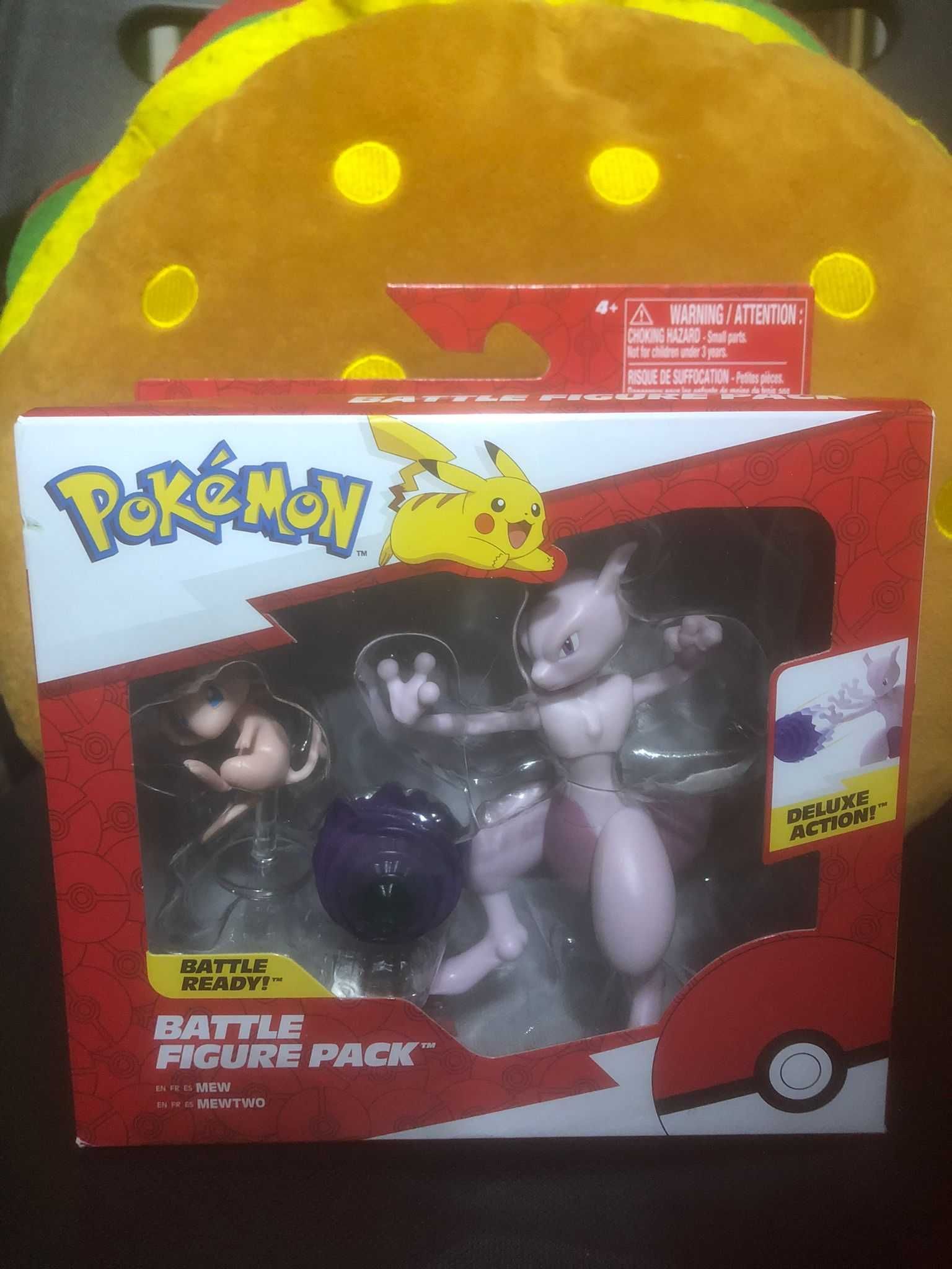 Figurina Joc Pokemon Battle Mewtwo And Mew