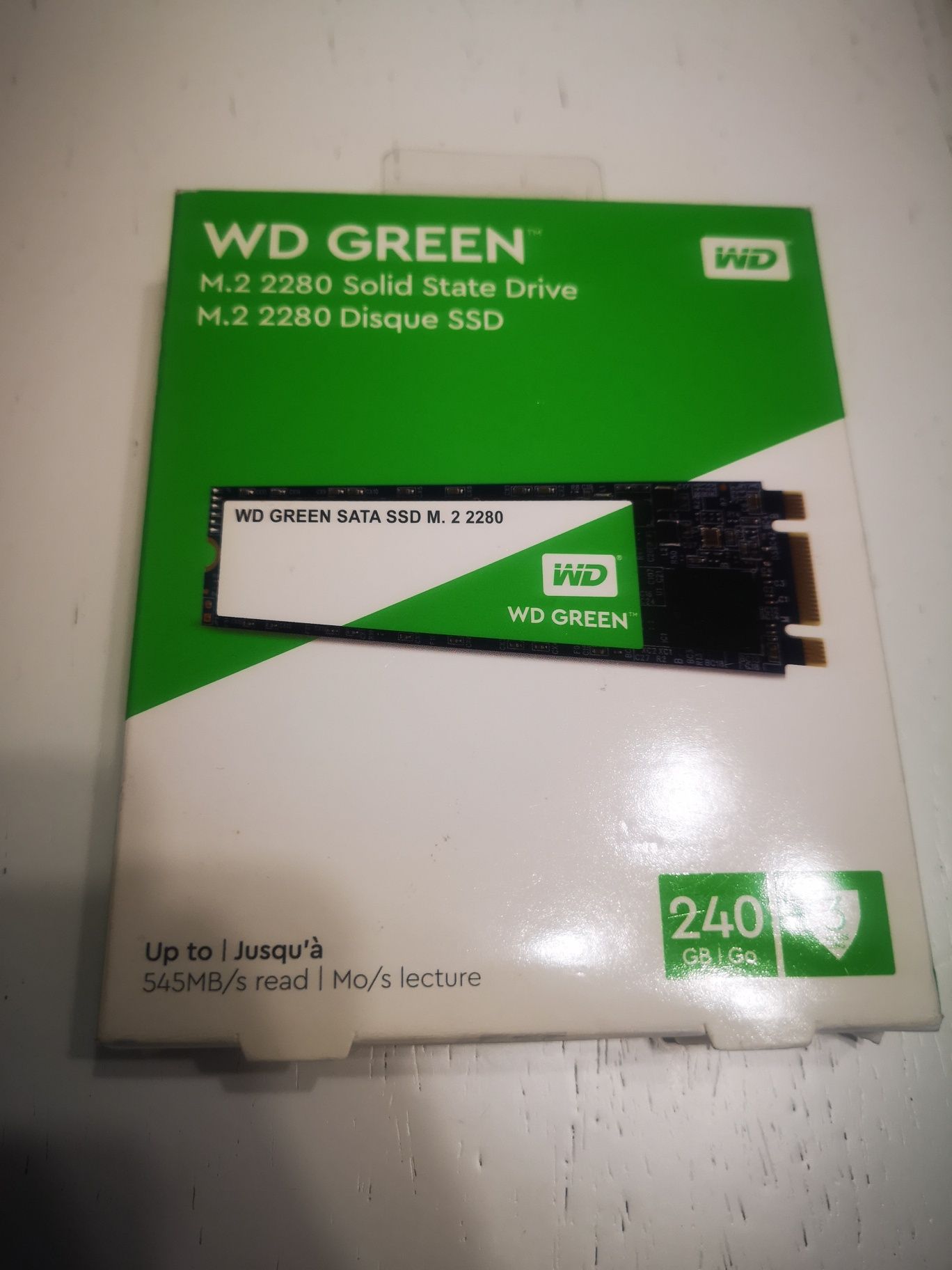 240 ГБ Внутренний m. 2 2280 SSD диск Wd Green