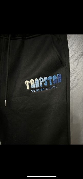 Pantaloni Trapstar Albastru tricolor Marimea M