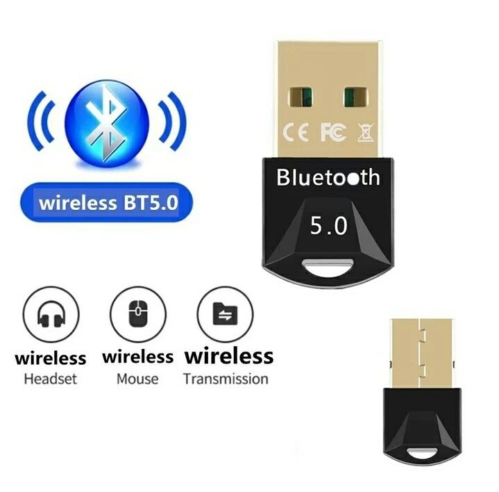 Bluetooth адаптер V5.0, приемник для компьютера, блутуз