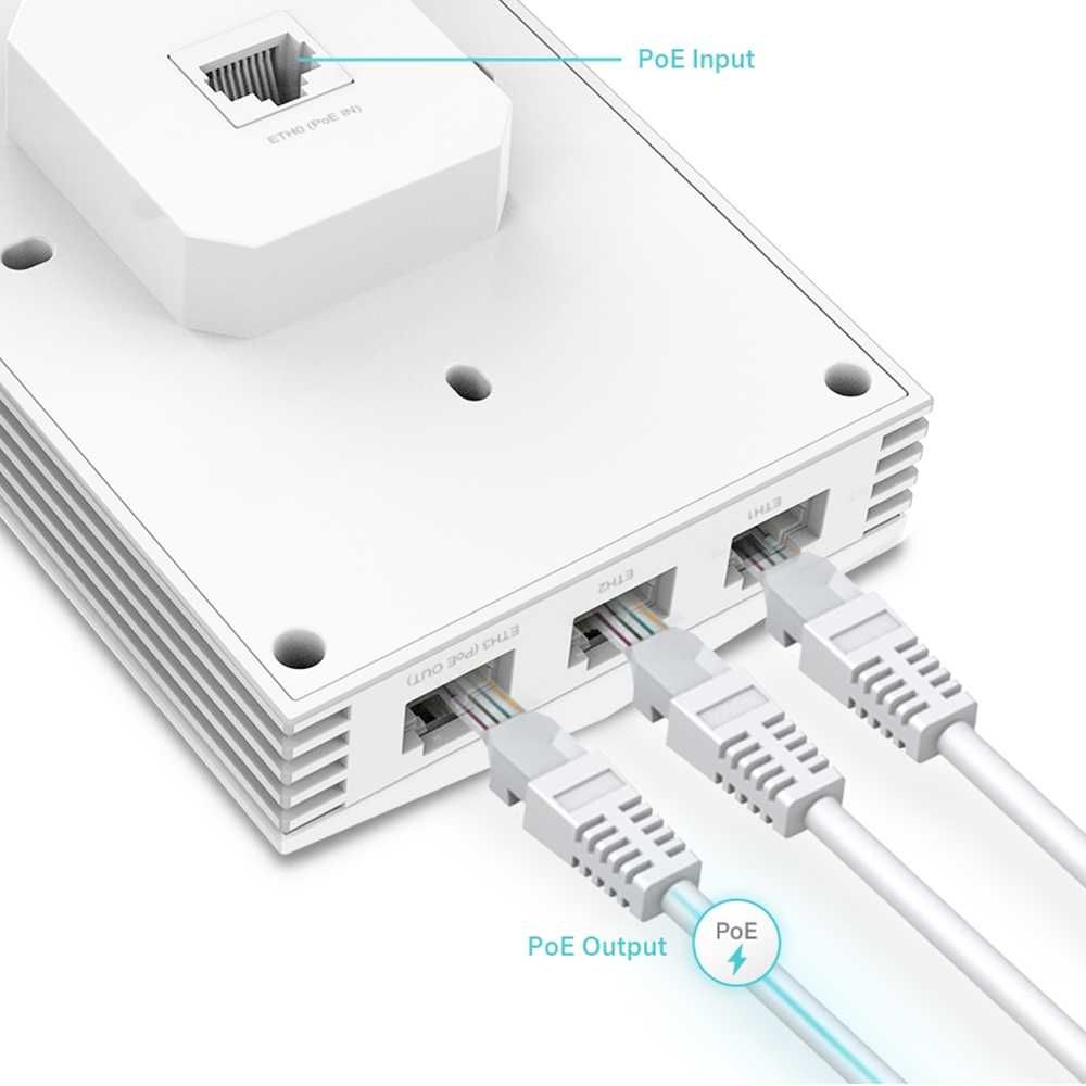 Встраиваемая в стену точка доступа TP-Link Omada EAP655-Wall/AX3000