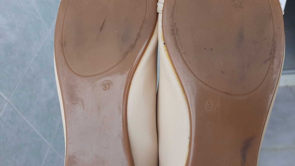 Дамски обувки, тип пантофка, цвят пудра