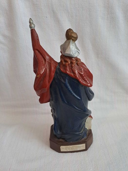 Sfantul Florian statueta lemn 35 cm