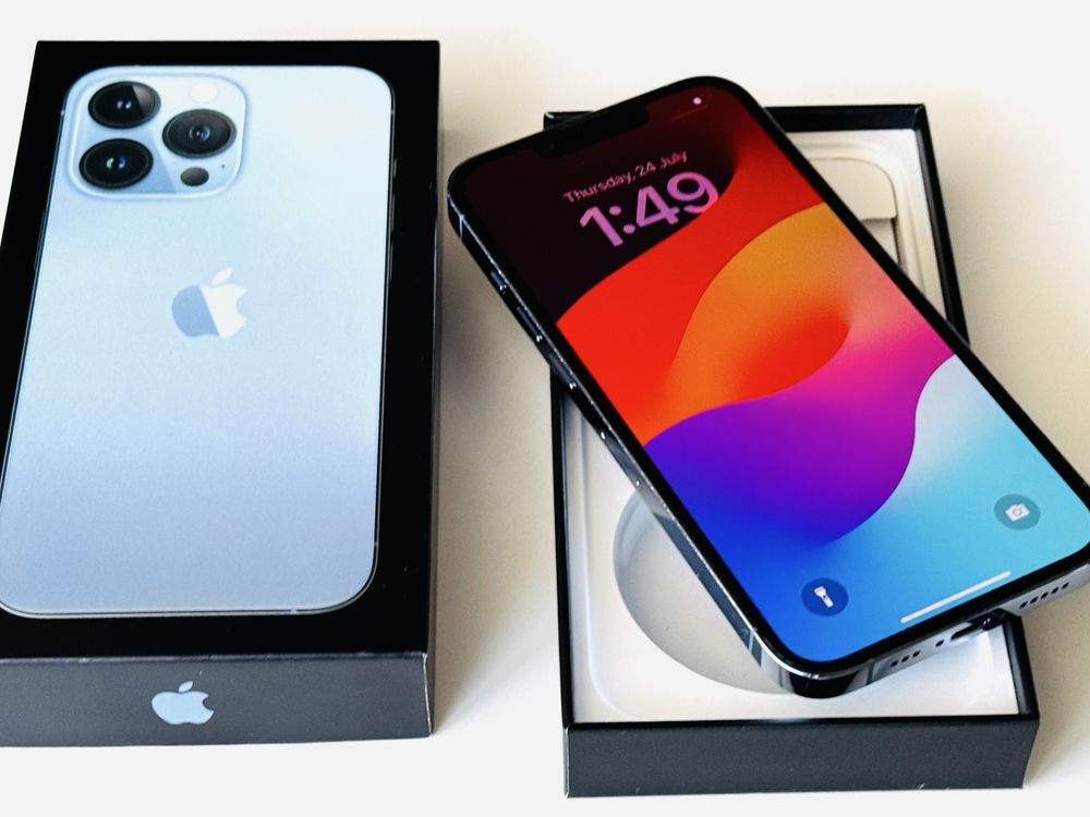 Iphone 13 Pro 256GB Blue 100% Батерия! Гаранция 6 месеца