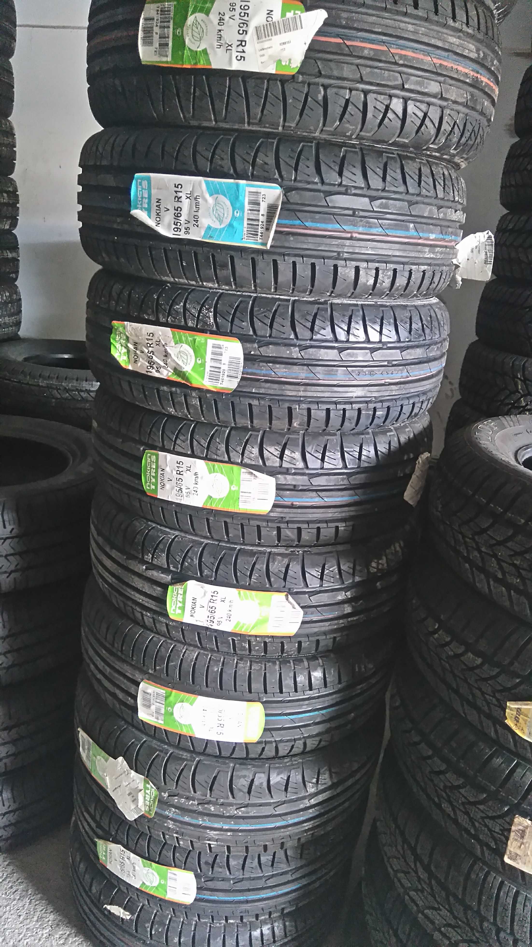 Нови летни гуми R15 195/65 Nokian V XL 95V