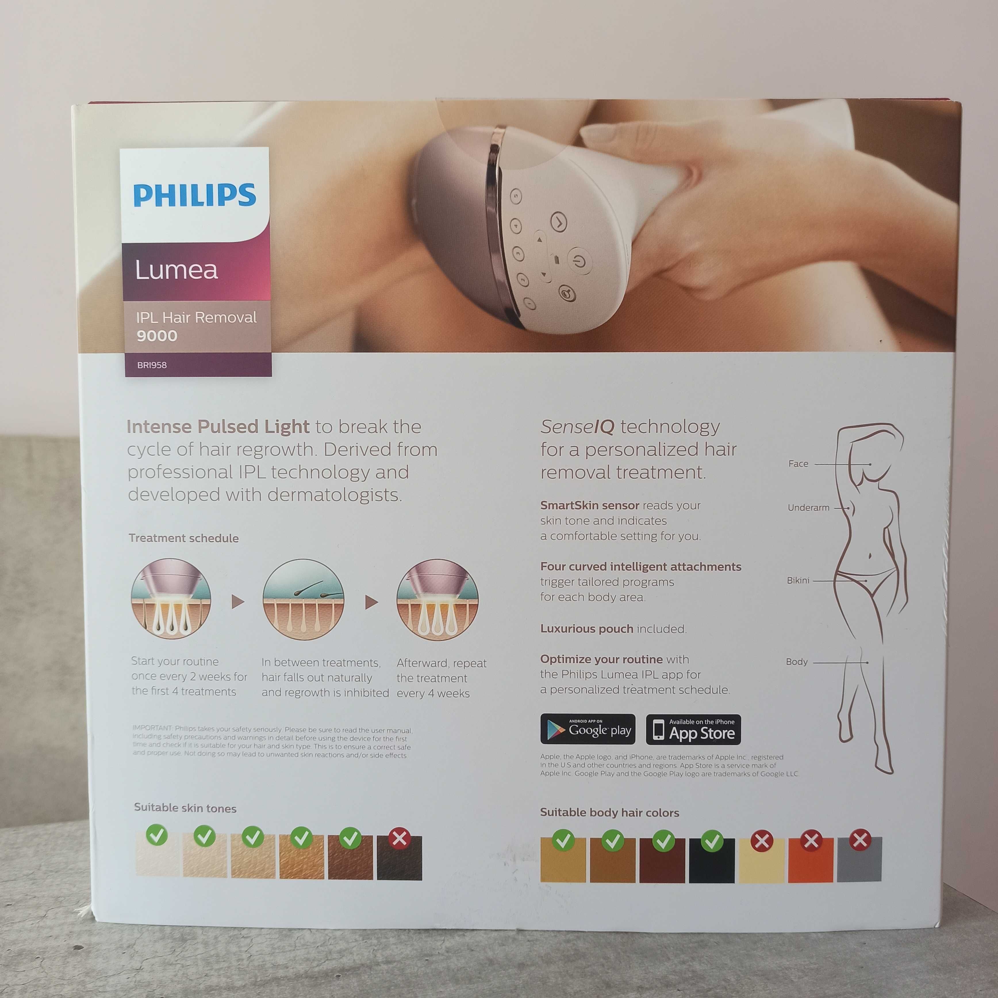 Фотоепилатор  Philips Lumea