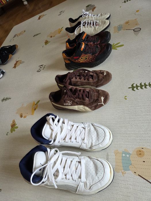 4 чифта маратонки размери 35 и 36 / Puma / Skechers / Adidas