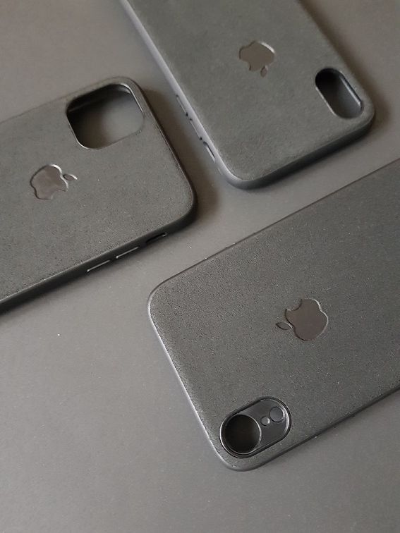 Кейс калъф АЛКАНТАРА за iPhone 15, 14, 13, 12, 11,  X, XS Max