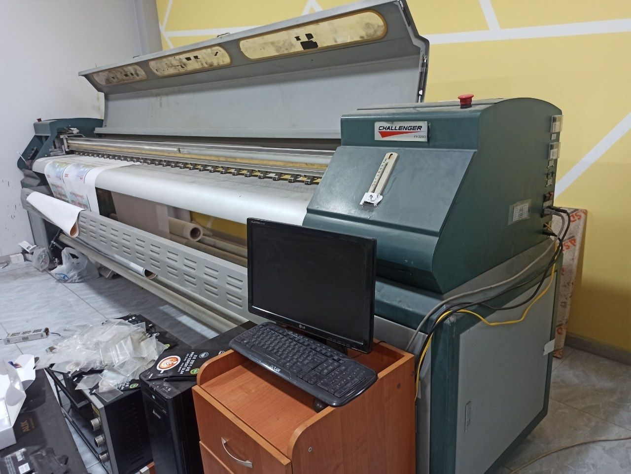Широкоформатный принтер 3206, 3,2 m banner printer