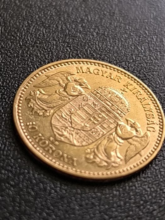 10 корони 1898 год,имп, Франц Йозеф, Злато 3.39 гр,900/1000